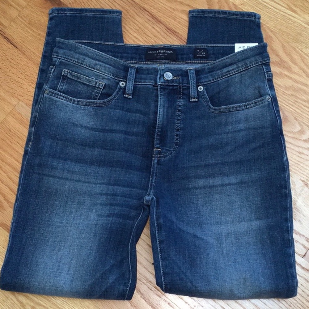 Lucky Brand Mid Rise Ava Skinny Jean